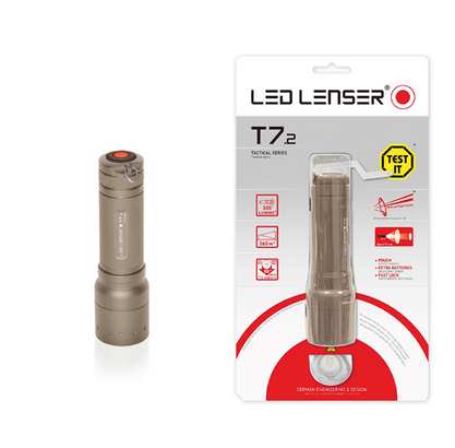 Led Lenser Linterna Led Lenser T7.2 - 320lm - Linternas tácticas